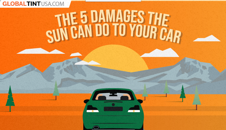 The 5 Damages the Sun Can Do to Your Car