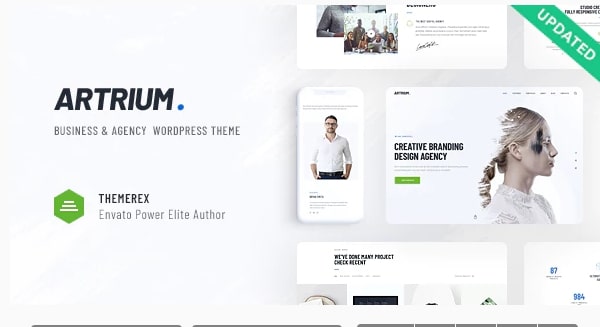 Artrium | Creative Agency & Web Studio WordPress Theme