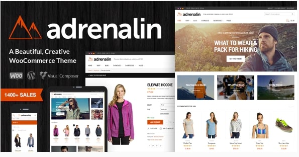 Adrenalin – Multi-Purpose WooCommerce Theme