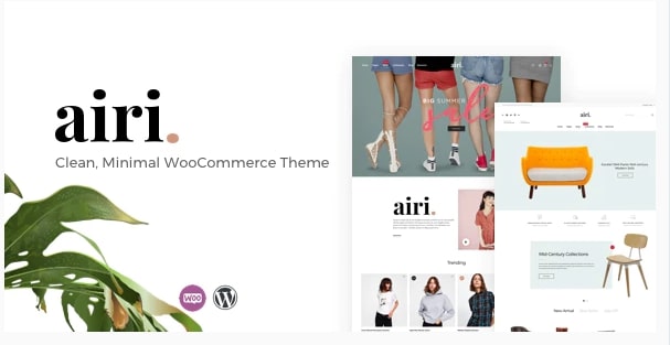 Airi – Clean, Minimal WooCommerce Theme