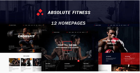 Absolute Fitness – Fitness Multipurpose WordPress Theme