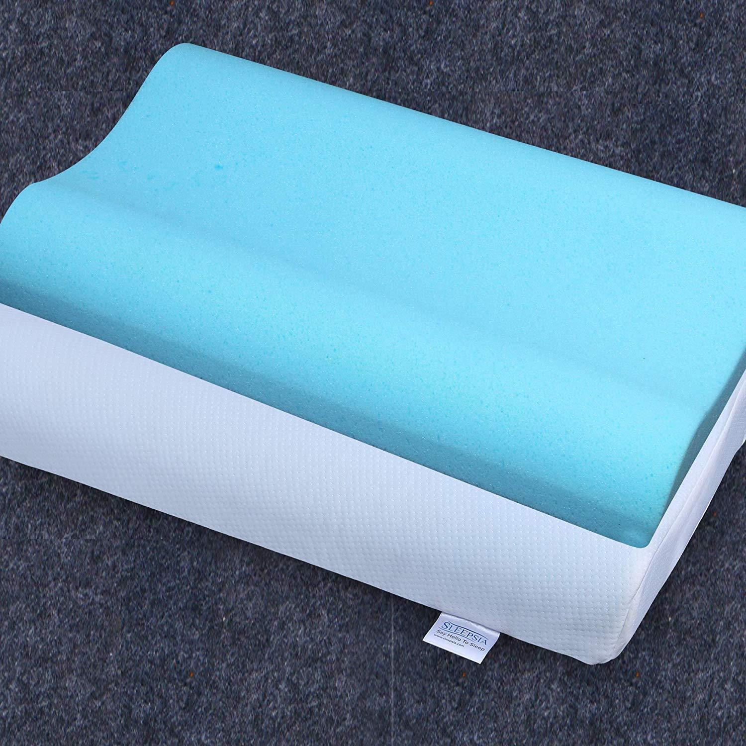 The Best Shoulder Pain Memory Foam Pillow with Infused Gel