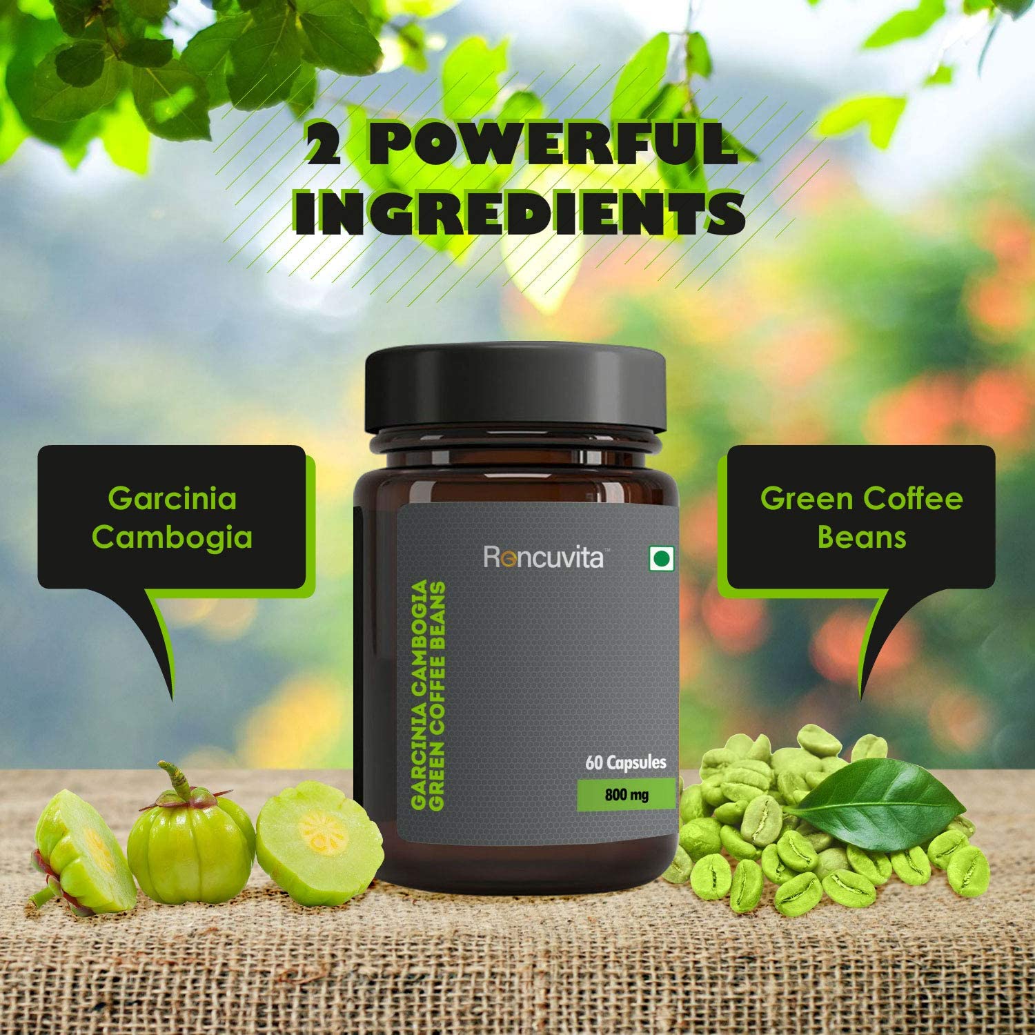 Green Coffee Beans Extract Weight Loss Capsules