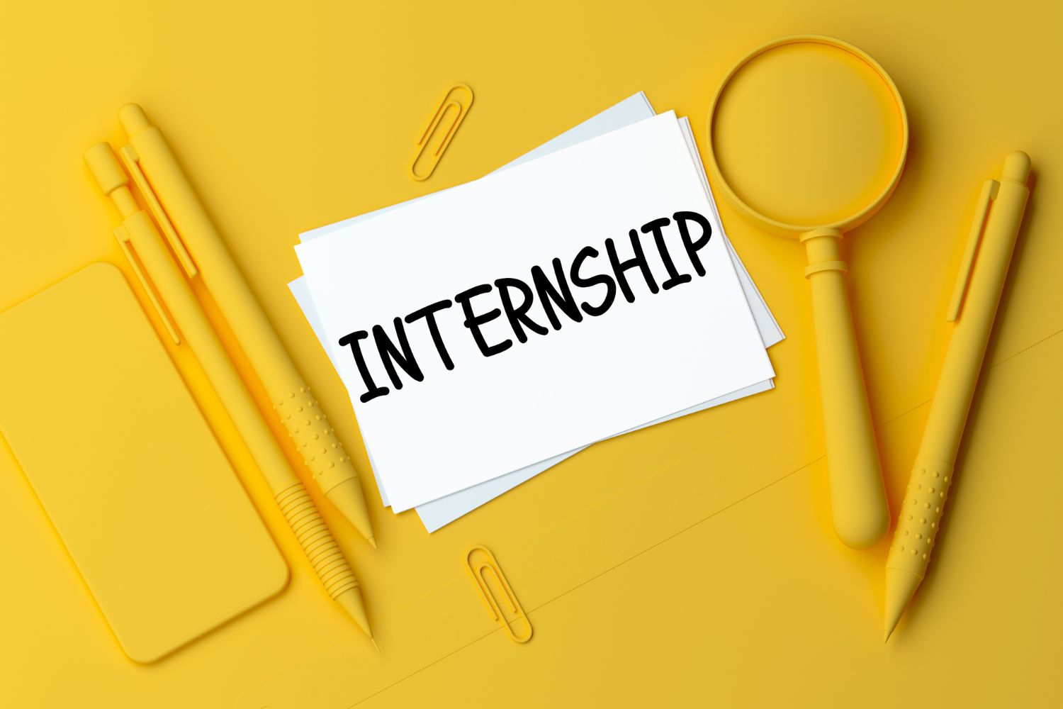 How can one find an internship?