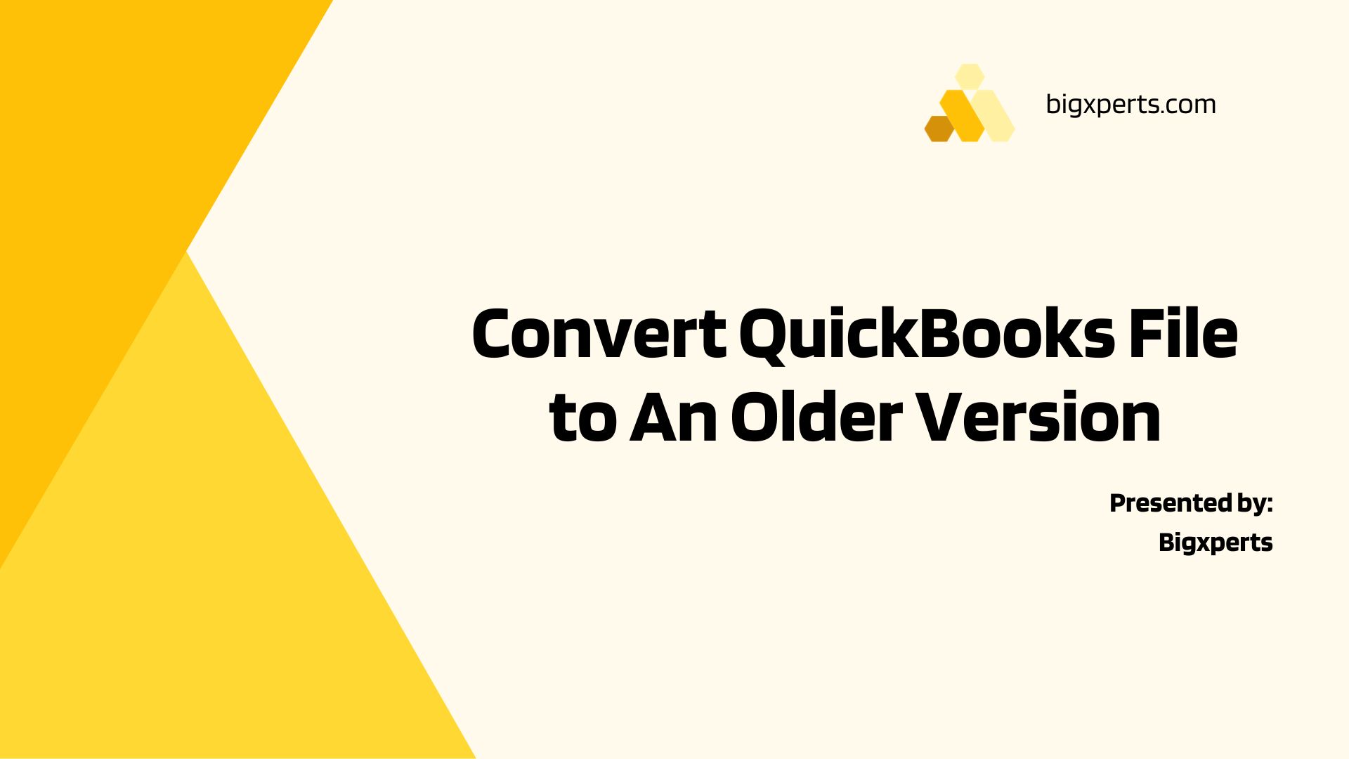 Convert QuickBooks File to an Older Version: A Comprehensive Guide