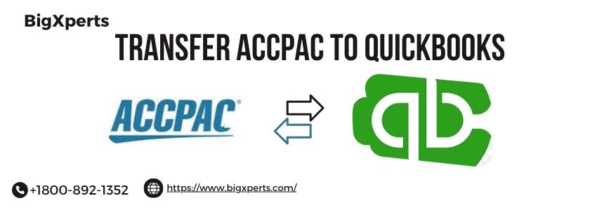 How to Transfer Accpac to QuickBooks?