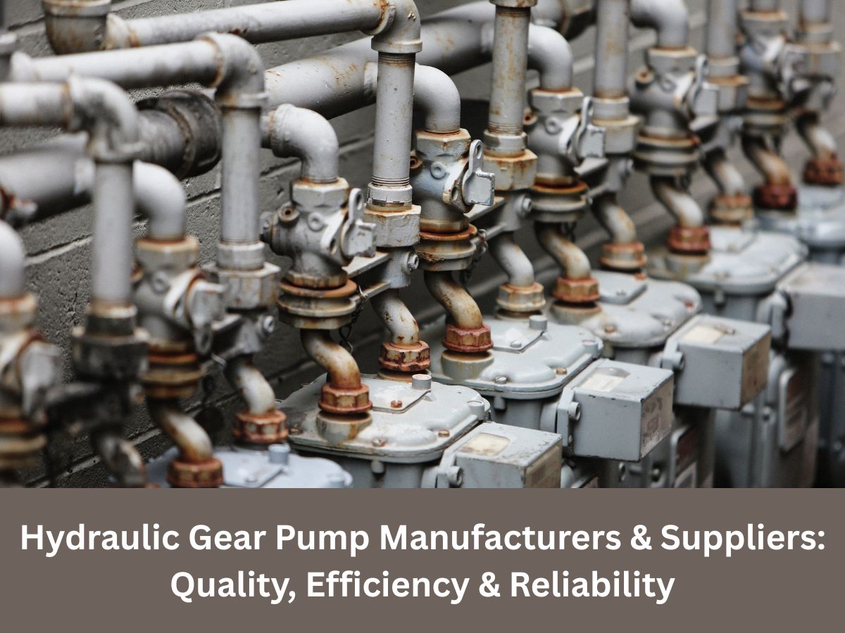 Hydraulic Gear Pump Manufacturers & Suppliers: Quality, Efficiency & Reliability Hydraulic Gear Pump Manufacturers & Suppliers: Quality, Efficiency & Reliability